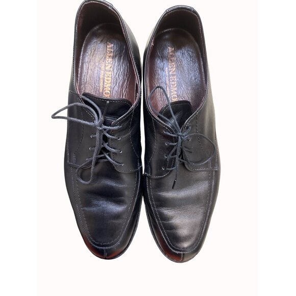 Allen Edmonds men’s black leather dress Oxford lace shoes size 10 SKU 4131 main image 10
